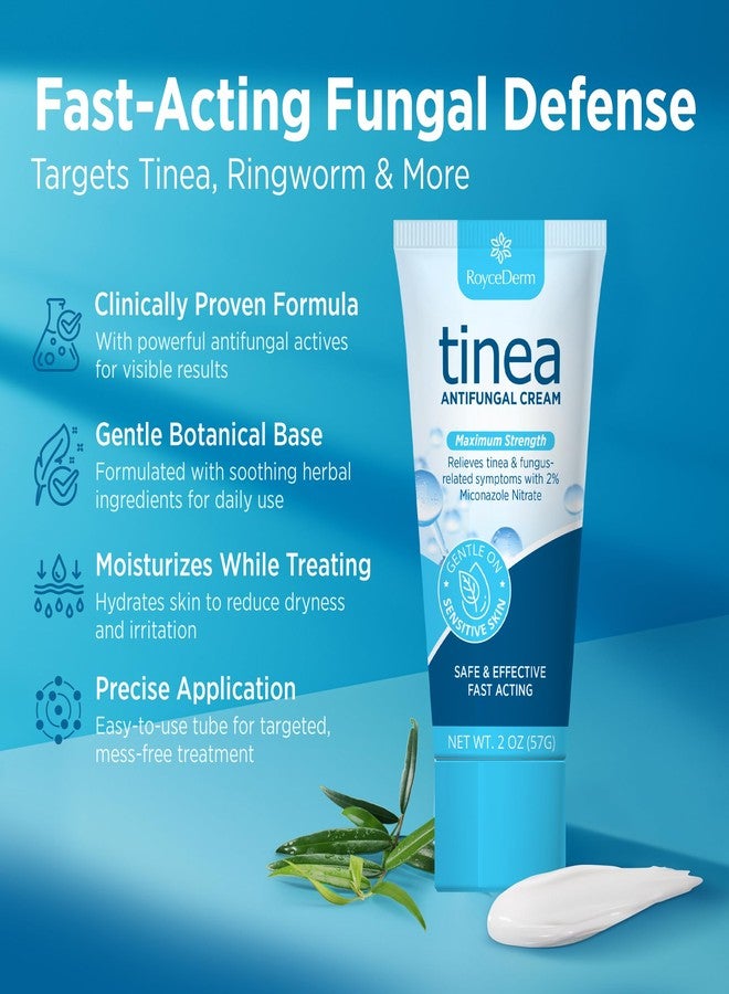 Roycederm Tinea Versicolor Relief Cream & Soap Kit - Helps with Tinea Versicolor, Fungal Skin Conditions – Soothes, Cleanses, and Restores Skin Health - Image 2